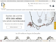 Tablet Screenshot of diamondsfactory.fr