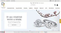 Desktop Screenshot of diamondsfactory.ie